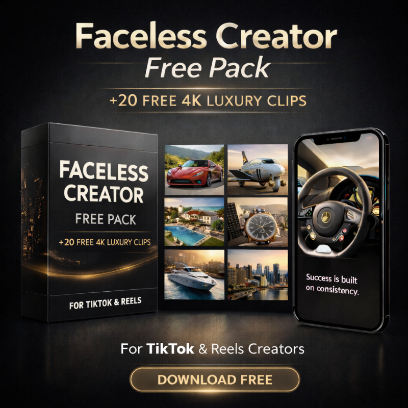 Faceless Creator Free Pack